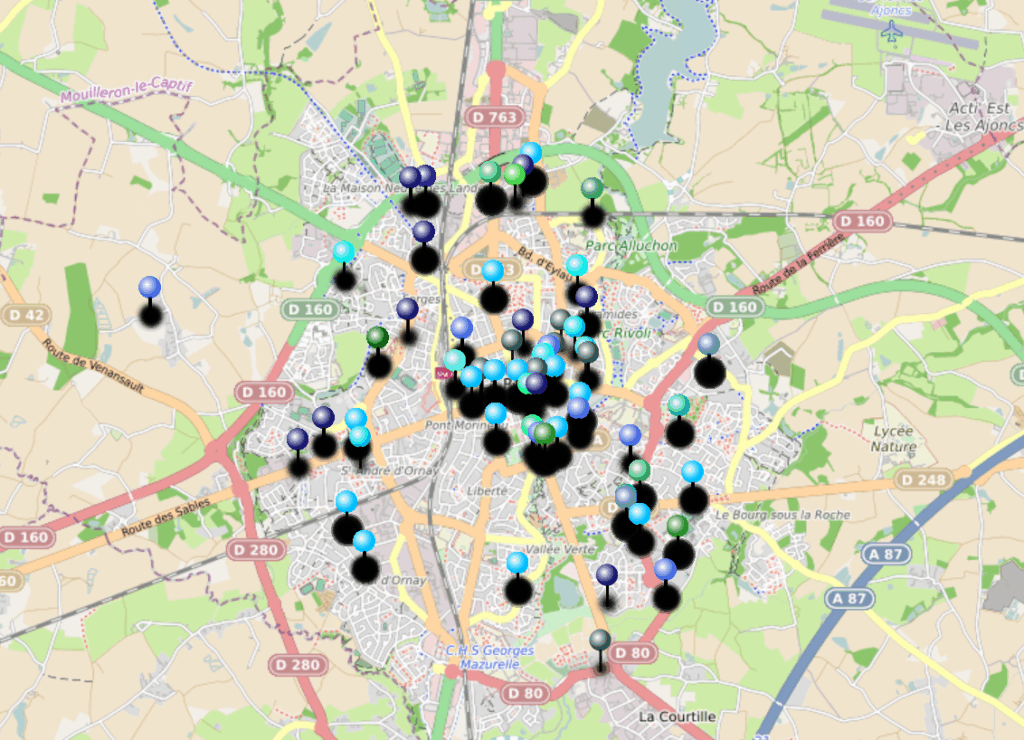 tutoriel pour créer une carte avec URL APIs open data dans uMap